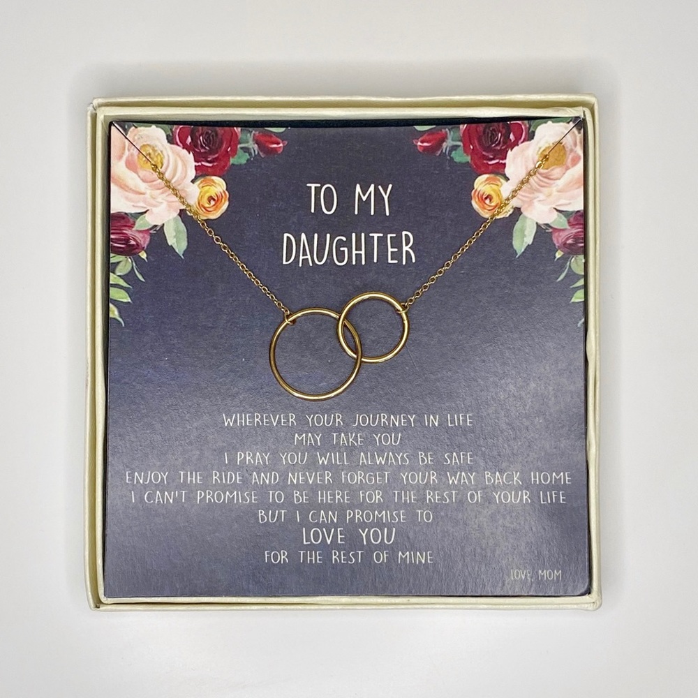 Ledtycool To My Daughter Necklace